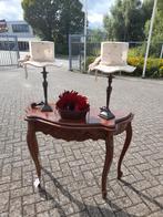 Mooie noten barok side tafel, Ophalen of Verzenden