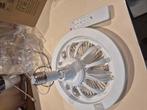 Moderne lamp met ventilator, Huis en Inrichting, Lampen | Plafondlampen, Ophalen of Verzenden, Zo goed als nieuw