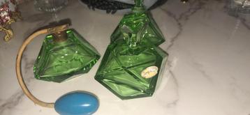 Antiek Parfum Setje 1940 beschikbaar voor biedingen
