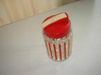 Vintage voorraad pot, Glas, Pot, Bus of Blik, Gebruikt, Ophalen