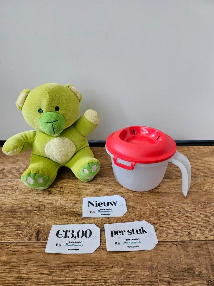 # Tupperware nieuwe mini rijstkokers 550 ml, Huis en Inrichting, Keuken | Tupperware, Nieuw, Bak of Kom, Wit, Rood, Ophalen of Verzenden