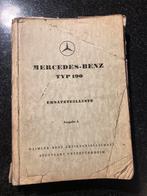 Mercedes-Benz 190 Onderdelenboek / Ersatzteilliste, Auto diversen, Ophalen of Verzenden