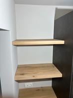 Massief eiken wandplanken, Huis en Inrichting, Woonaccessoires | Wandplanken en Boekenplanken, Ophalen of Verzenden, Zo goed als nieuw