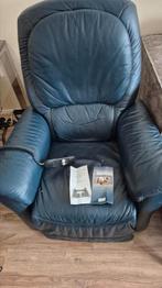 Leren Relaxstoel, Huis en Inrichting, Fauteuils, Ophalen, Gebruikt, Minder dan 75 cm, 50 tot 75 cm