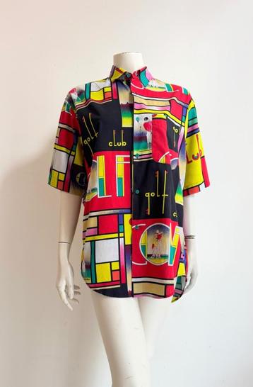 united colours of benetton golf blouse vintage M beschikbaar voor biedingen