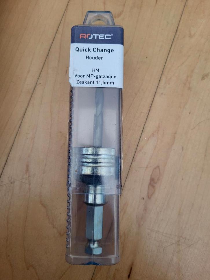 Nieuw 1 stuks Rotec Quick-Change houder 6-KNT 11 M. HM, Doe-het-zelf en Verbouw, Gereedschap | Handgereedschap, Nieuw, Ophalen of Verzenden