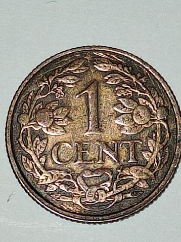 1 Cent 1939 - Koningin Wilhelmina beschikbaar voor biedingen