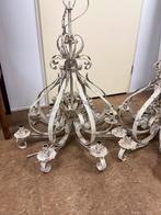 Smeedijzeren kroonluchter, Huis en Inrichting, Lampen | Kroonluchters, Ophalen, Gebruikt