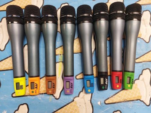 JTS UHF microfoons handheld beltpack veel sets beschikbaar!, Muziek en Instrumenten, Microfoons, Gebruikt, Zangmicrofoon, Draadloos