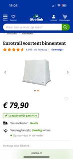 Binnentent voor voortent of uitbouw, Verzenden, Zo goed als nieuw