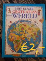 Grote wereld atlas voor kinderen, Ophalen of Verzenden, Zo goed als nieuw