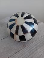 Vintage bal van hoorn been in zeer goede staat decoratieve., Antiek en Kunst, Ophalen of Verzenden