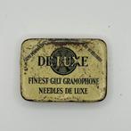 Blikje voor grammofoon naalden met originele inleg 1920, Ophalen of Verzenden, Overige, Overige merken