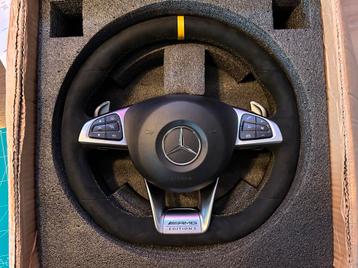 EDITION ONE AMG STUUR + AIRBAG A45 CLA45 C63 E63 GLC63 beschikbaar voor biedingen