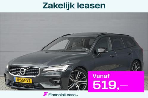 Volvo V60 2.0 T4 R-Design Pano Leder Camera 19" Stuurwielver, Auto's, Volvo, Bedrijf, Lease, Financial lease, V60, ABS, Achteruitrijcamera