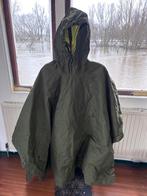 Nederlandse leger poncho groen, Ophalen of Verzenden, Landmacht, Nederland, Kleding of Schoenen