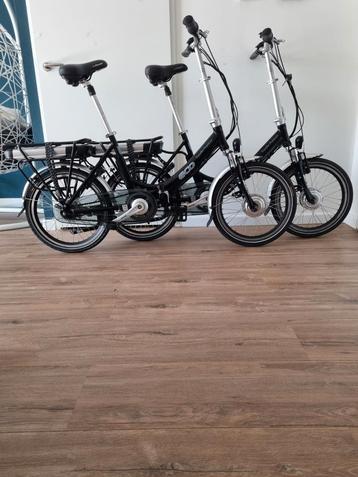 2x Z.G.A.N Eco Traveller elektrische vouwfietsen (20inch) beschikbaar voor biedingen