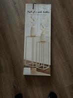 Tafeltjes, Huis en Inrichting, Tafels | Bijzettafels, Minder dan 55 cm, Rond, Nieuw, Ophalen