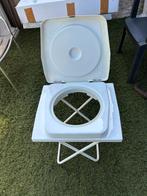 Opklapbaar droogtoilet, Ophalen of Verzenden, Zo goed als nieuw