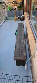 Oud hout bank je, Ophalen, Gebruikt, Hout