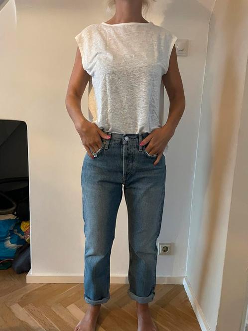 Nieuw: witte top Majestic Filatures maat 0, Kleding | Dames, Tops, Nieuw, Wit, Zonder mouw, Verzenden