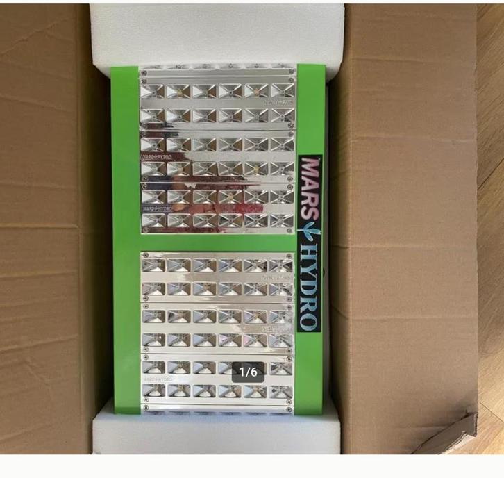 Mars Hydro groeilamp met 90x90x200 kweektent, Tuin en Terras, Kweekspullen, Gebruikt, Kweeklamp, Ophalen