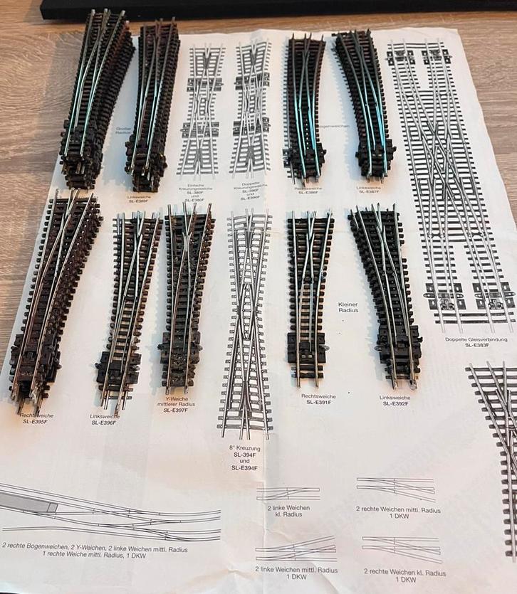 Wissels - Peco N Code 80 EN 55, Hobby en Vrije tijd, Modeltreinen | N-Spoor, Gebruikt, Rails, Gelijkstroom, Overige merken, Ophalen