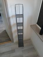 CD Toren - Zilver Chroom - 6 Vakken, Ophalen, Zo goed als nieuw, Metaal, 25 tot 75 discs
