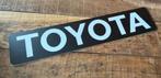 TOYOTA letters oldtimer   kentekenplaat - reclamebord kunsts, Verzamelen, Ophalen of Verzenden, Zo goed als nieuw, Auto's
