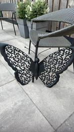 Mooie metalen vlinder, Tuin en Terras, Tuinwanddecoratie, Ophalen
