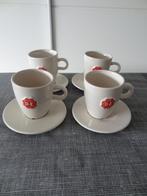 4x Douwe Egberts senseo kop en schotel Nieuw, Ophalen of Verzenden, Nieuw, Overige stijlen, Kop(pen) en/of Schotel(s)