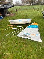 Nette Zeilboot, opfrisbeurt nodig, Watersport en Boten, Bootonderdelen, Ophalen of Verzenden, Zeilboot