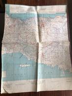 Kaart sheet 17 Bondowoso (Java, Madura & Bali) 1945, Boeken, Atlassen en Landkaarten, Gelezen, Overige gebieden, Ophalen of Verzenden