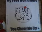 fruitcake -- my feet won't move 11jun, 7 inch, Single, Ophalen of Verzenden, Zo goed als nieuw