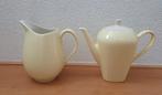 Koffiekan en melkkan Royal Sphinx Maastricht. Geel, Verzamelen, Ophalen of Verzenden, Gebruikt, Overige materialen, Overige typen