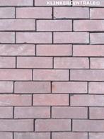 60m2 rood paars gebakken klinkers dikformaat 7-duimers, Tuin en Terras, Bij dit gebruikte product niet meer te achterhalen., Verzenden