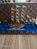 Zilveren Filigraan Zeilschip in Doos, Ophalen of Verzenden, Zilver