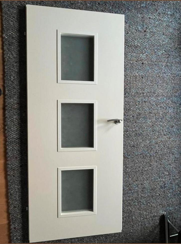 MDF Binnendeur 83 x 201,5 cm, Doe-het-zelf en Verbouw, Deuren en Horren, Binnendeur, 200 tot 215 cm, Ophalen