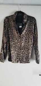 Nieuwe Goud met zwart dierenprint dames blouse mt 38, Ophalen of Verzenden, Nieuw, Maat 36 (S), Zwart