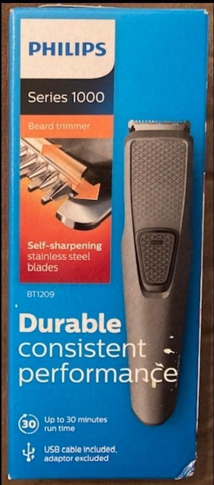 Philips baardtrimmer, series 1000. Nieuw in verpakking., Witgoed en Apparatuur, Persoonlijke-verzorgingsapparatuur, Nieuw, Scheren en Epileren