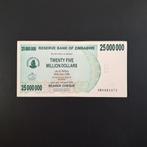 25000000 dollar Zimbabwe #054, Verzenden, Zimbabwe, Los biljet