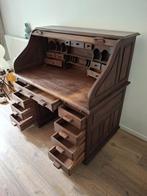 Secretaire van notenhout, Huis en Inrichting, Kasten | Secretaires, Ophalen, Gebruikt, Vintage