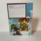 Kerstkaart elfje met kalender 3, Ophalen of Verzenden, Zo goed als nieuw, Kerst
