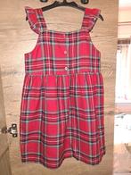 Rode kerstjurk, Kinderen en Baby's, Kinderkleding | Maat 122, Ophalen of Verzenden, Zo goed als nieuw, Meisje, Jurk of Rok