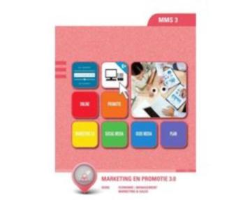 MMS 3 : Marketing & Promotie 3,0 9789400215498 beschikbaar voor biedingen