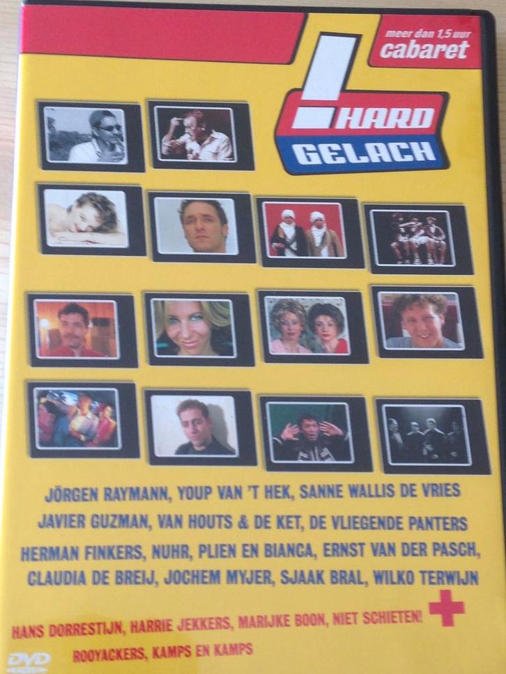 DVD ! Hard Gelach Cabaret., Cd's en Dvd's, Dvd's | Tv en Series, Zo goed als nieuw, Komedie, Vanaf 12 jaar, Ophalen of Verzenden