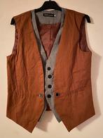 STILL HOMME GILET/VEST M 48, Kleding | Heren, Kostuums en Colberts, Bruin, Maat 48/50 (M), Still homme, Ophalen of Verzenden