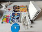 Nintendo Wii Bundel + 6 Spellen + Accessoires + Wii2HDMI, Spelcomputers en Games, Ophalen of Verzenden, Zo goed als nieuw, Met 1 controller