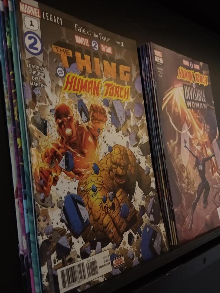 Marvel Two In One [2017] #1 thru #12 (complete set), Boeken, Strips | Comics, Zo goed als nieuw, Complete serie of reeks, Amerika
