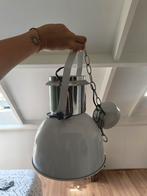 Industriële Xenox Hanglamp wit, Huis en Inrichting, Lampen | Hanglampen, Gebruikt, Ophalen of Verzenden, Metaal, Minder dan 50 cm